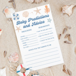 Kust Baby shower Baby voorspellingen en advies