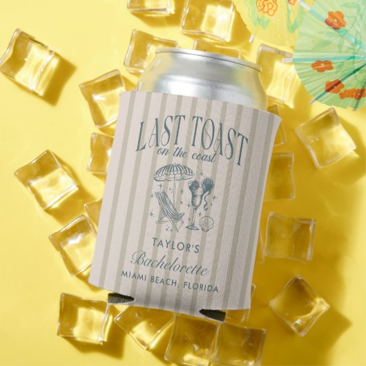 Kust Bachelorette Cocktailparty Marine Blikjeskoeler (Insitu Zomer)