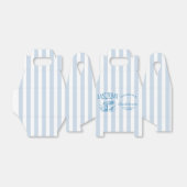 Kust Bachelorette Moderne Cocktailparty Blauw Bedankdoosjes (Uitgevouwen)