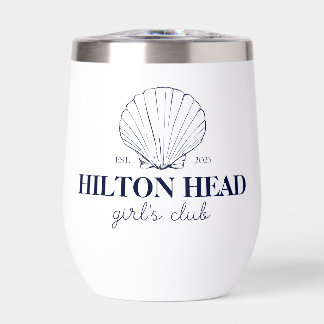 Kust Bachelorette Party Thermische Wijn Tumbler