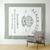 Kust Bachelorette weekend strandclub Wandkleed (In Situ (horizontaal))