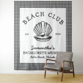 Kust Bachelorette weekend strandclub Wandkleed (In situ)