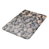 Kust Beach Lover Pebbles Textured Badmat (Gekanteld)