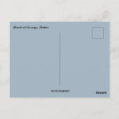 Kust bij Kosrags Letland Briefkaart (Achterkant)