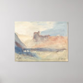 Kust bij Tunis Canvas Afdruk (Voorkant)