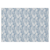 Kust Blauw Schelp Patroon Strand Tafelkleed (Voorkant (Horizontaal))