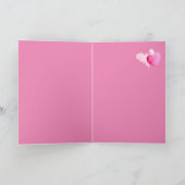 Kust Blauwe Krab Waterverf Strand Valentijnskaart Kaart (Binnen)