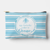 Kust Blauwe Octopus Etui (Voorkant)