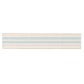 Kust Blauwe Streep Tafel Runner Strandhuis Tafel Medium Tafelloper (Horizontaal)
