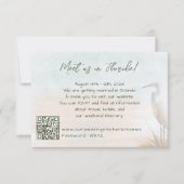 Kust Boho Trouwen Alles in Eén Save The Date (Voorkant)