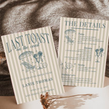 Kust Bruidsmeisje Cocktail Feest Navy