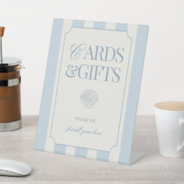 Kust Bruidsmeisje Kaarten en Cadeaus Voetstuk Bord Reclamebord Met Voetstuk