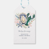 Kust Bruiloft Borrel Favoris Tag Cadeaulabel (Voorkant)