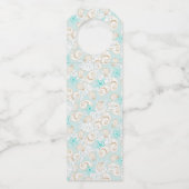 kust bruiloft fles hanger Labels (Achterkant)