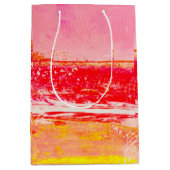 Kust cadeau tas van originele kunst medium cadeauzakje (Voorkant)