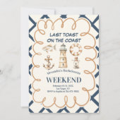  Kust Charm Bachelorette Kaart (Voorkant)