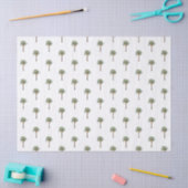 Kust chic koningspalm botanisch patroon tissuepapier (Craft)