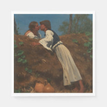 Kust Couple (The Kiss) (door von Pettenkofen)