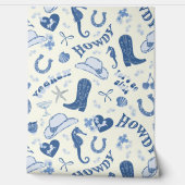 Kust Cowgirl Bach Club Fun Patroon Behang (Afrollen)