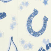 Kust Cowgirl Bach Club Fun Patroon Behang (Zoom)