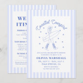 Kust Cowgirl Bachelorette Weekend Itinerarium Kaart (Voorkant / Achterkant)