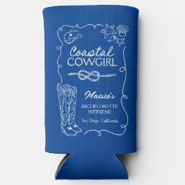 Kust Cowgirl Bachelorette Weekend Koozie