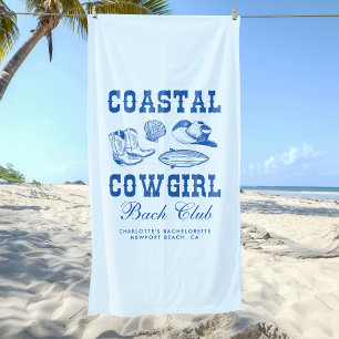 Kust Cowgirl Bachelorette-weekend Strandlaken