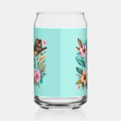 Kust Cowgirl Drinkset Blikvorm Glas (Links)