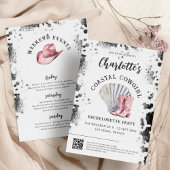 Kust Cowgirl Modern Bachelorette-weekend Kaart