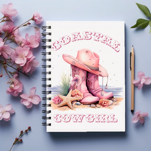 Kust Cowgirl Spiraal Notebook Notitieboek
