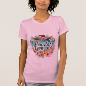 Kust Cowgirl T-shirt (Voorkant)
