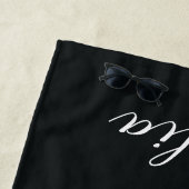 Kust Cowgirl Zeemansbruiloft voor de Bruid Strandlaken (In situ)