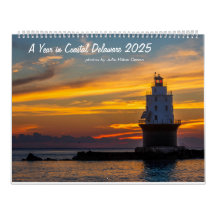 Kust Delaware Kalender 2025