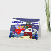Kust Delaware Vakantiekaarten Feestdagen Kaart (Voorkant)