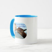 "Kust door een Alpaca!" Mok (Voorkant links)