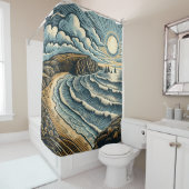 Kust Douchegordijn (In situ)