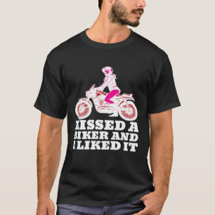 Kust een motorrijder en ik vond het een motormeisj t-shirt