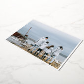 Kust- en Zeevakantie Foto Collage Kaart (Gedraaid)