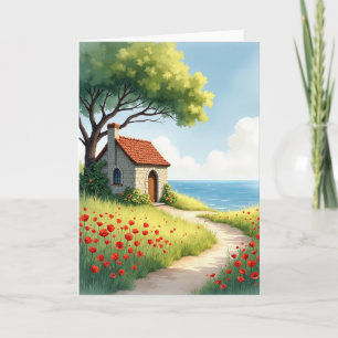Kust Fathers Day Cottage Kaart