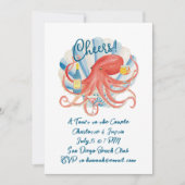 Kust Feestelijke Verlobingsfeest Kaart (Voorkant)