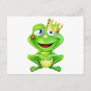 Kust frog prins briefkaart