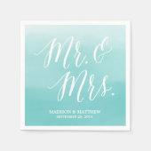 kust | Gepersonaliseerde papieren servetten (Voorkant)