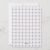 Kust Grandmillennial Kerstmis zeeschelp Foto Feestdagenkaart (Achterkant)