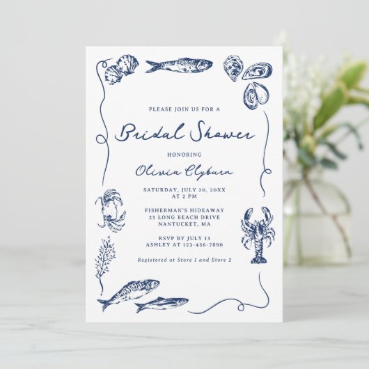 Kust grillig strand Vrijgezellenfeest Kaart (Staand voorkant)