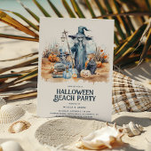 Kust Halloween Beach Party Kaart