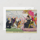 Kust Hands, gepubliceerd in 1827 (kleurenlitho) Briefkaart (Voorkant / Achterkant)