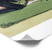 Kust Hands, gepubliceerd in 1827 (kleurenlitho) Poster (Hoek)