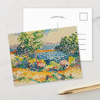 Kust in de Middellandse Zee | Henri-Edmond Cross Briefkaart