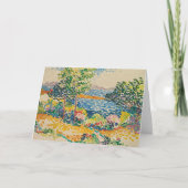 Kust in de Middellandse Zee | Henri-Edmond Cross Kaart (Voorkant)