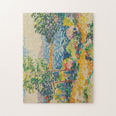 Kust in de Middellandse Zee | Henri-Edmond Cross Legpuzzel (Verticaal)